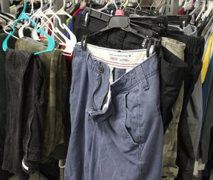 lot 194 image: Mens Shorts and Pants in A Variety of Sizes and Styles