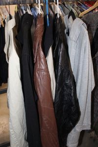 lot 204 image: Mens Jackets and Coats in a Variety of styles and sizes