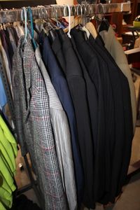 lot 205 image: Mens Blazers and Suit Coats in a Variety of Sizes and Styles