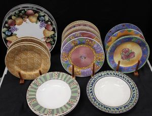 lot 206 image: Sango Plates, designs shown in Photos