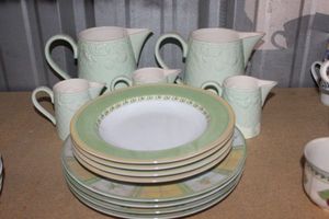 lot 221 image: Villeroy &amp Boch Plates and Pitchers Piemont Primavera