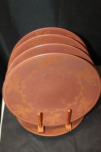 lot 51 image: Pfaltzgraff caravan five dinner plates