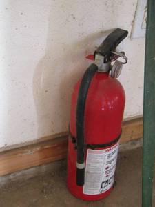 lot 74 image: fire extinguisher