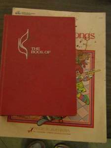 lot 136 image: the book of hymns,  popular Christmas songs book