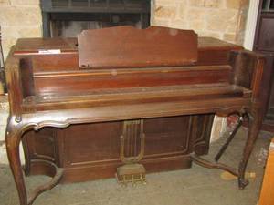 lot 162 image: STORY & Clark very large and beautiful piano
