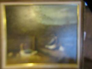 lot 167 image: framed duck art