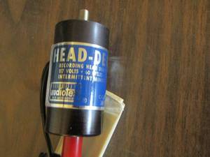 lot 185 image: head-demag magnetic tape recording head demagnetizer