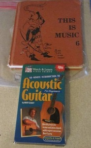 lot 246 image: this is music 6 book, acoustic guitar