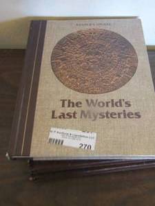 lot 270 image: the worlds last mysteries book, 2 other books no name