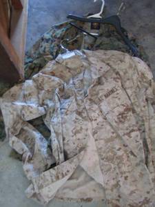 lot 312 image: Army jackets  MED-LNG