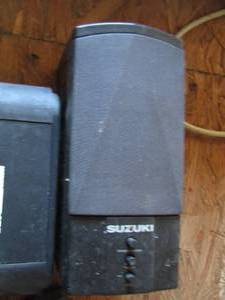 lot 374 image: JBL speaker, Suzuki speaker