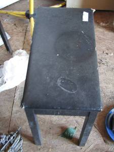 lot 389 image: piano bench