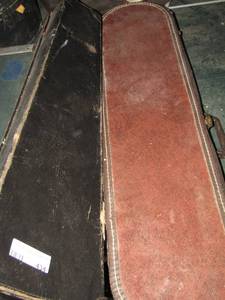 lot 434 image: qty 2 empty instrument cases