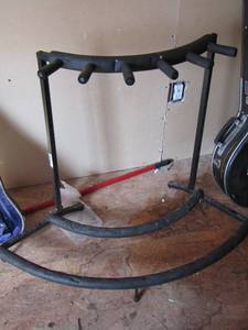 lot 458 image: GUITAR instrument stand