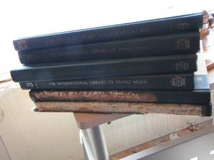 lot 466 image: the international library of piano music books qty 4