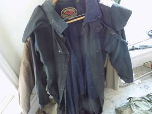 lot 500 image: COATS  & JACKET - AUSTRAILIAN - XL, Trench coat London Fog - 44L, TOWN CRAFT Jacket - XL