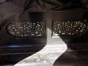 lot 565 image: (918) Steinway piano up right - ebony - #47322