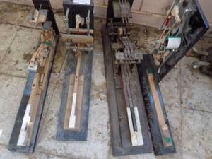 lot 594 image: salesman sample piano parts