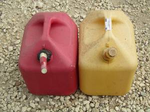 lot 96 image: qty 2 gas cans