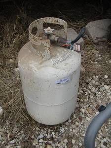 lot 157 image: propane tank