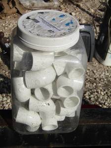 lot 87 image: pvc Pipe fittings