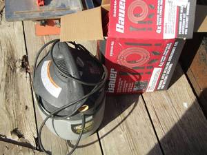 lot 78 image: Bauer 9 detailing tools for wetdry vacuum, stinger wetdry vac 2.0 gallon