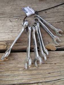 lot 131 image: OPEN & BOXED END  SMALL Wrenches  QTY 7