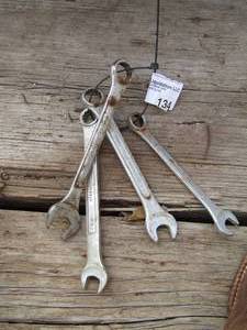 lot 134 image: OPEN & BOXED END Wrenches  QTY 4