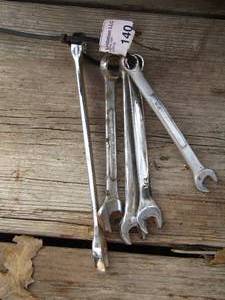 lot 140 image: OPEN & BOXED END Wrenches  QTY 4