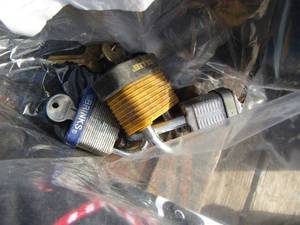 lot 137 image: locks and keys