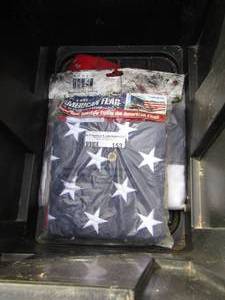 lot 153 image: American flag in package  3 FT  X 5 FT