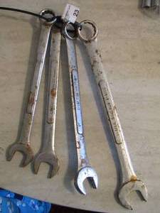 lot 23 image: 1 18 , 1  &  2 MORE  OPEN & BOXED END Wrenches