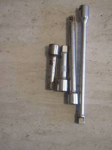 lot 37 image: RACHET EXTENSIONS  38 DRIVE  -    3  & 6