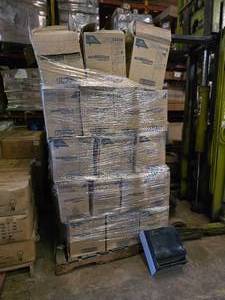lot 27 image: Pallet of Manual Paper Towel Dispensers.  Approx 50 Boxes Per Pallet
