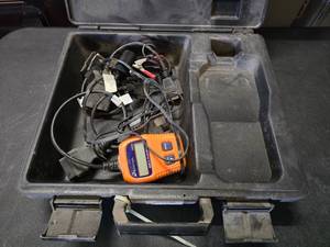lot 21 image: Actron CP9125 OBD 2 Pocket Scan Code Reader w Case & Attachments