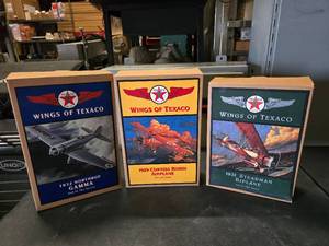 lot 31 image: Wings of Texaco Model Diecast Airplanes  (QUANTITY 3) (BID IS TIMES THE QUANTITY)