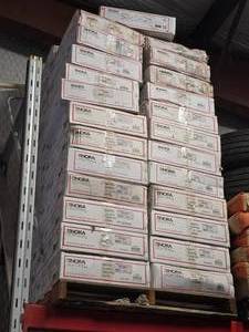 lot 38 image: BOX of Nora Lighting NL-401QAT Ceiling Lights, 6 Lights Per Box (QUANTITY 12 BOXES) (BID IS TIMES THE QUANTITY SO YOU ARE BIDDING PER BOX)