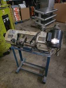 lot 53 image: Pro Cut Metal Cutting Band Saw w Stand