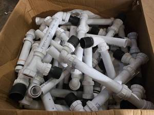 lot 86 image: Large Lot of Plumbing & Drain Attachments