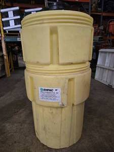 lot 106 image: Enpac Poly-Overpack 95 Salvage Drum (QUANTITY 2) (BID IS TIMES THE QUANTITY SO YOU ARE BIDDING PER DRUM)