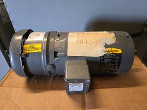lot 126 image: Baldor 35E60-872-C 2HP 1725 RPM Motor w Stearns 105603100BPF 10FT-LB Brake