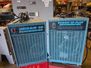 lot 139 image: Lot of 2 Drizair 50-Plus Dehumidifiers