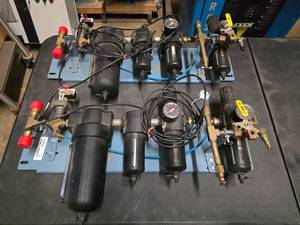 lot 144 image: Lot of 2 Siemens In-Line 4 Stage Pneumatic Air Filters