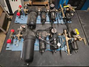 lot 145 image: Lot of 2 Siemens In-Line 4 Stage Pneumatic Air Filters