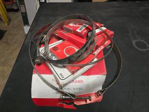 lot 162 image: Lot of Misc Hose & Muffler Clamps