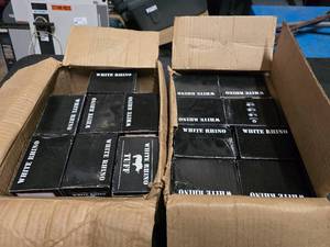lot 164 image: Lot of Approx 30 Boxes of White Rhino Bolts & Nuts