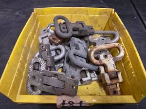 lot 166 image: Lot of Approx 12 Folding Trailer Steps