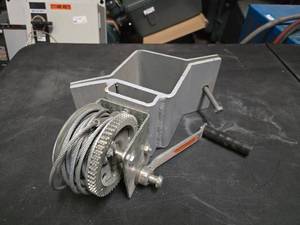 lot 169 image: Dutton-Lainson DLB1000 Brake Winch w Square Tubing Mount, 1000 LB Capacity