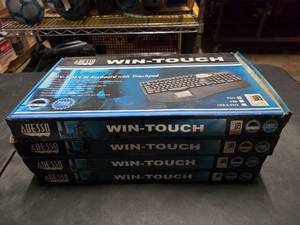 lot 281 image: Lot of 4 Adesso Win-Touch PS2 Keyboards