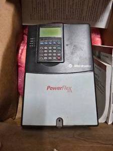 lot 283 image: Allen-Bradley PowerFlex 70 Adjustable Frequency AC Drive w Installation Hardware & Manual
